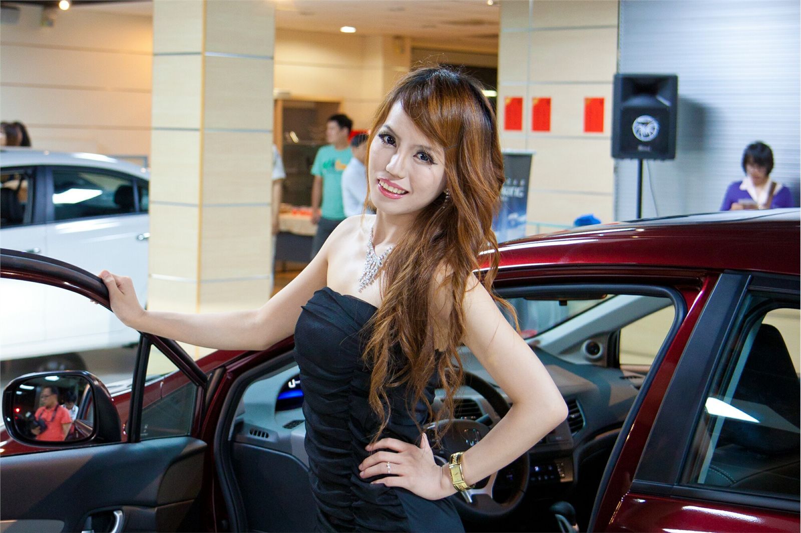 本田车展美女模特秀 2012 HONDA CIVIC9發表會SG　性感美女图片库